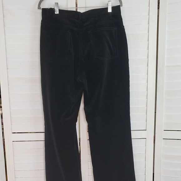 Ann Taylor 5 Pocket High Rise Boot Cut Velvet Trouser Pants Size 8 - Picture 7 of 8